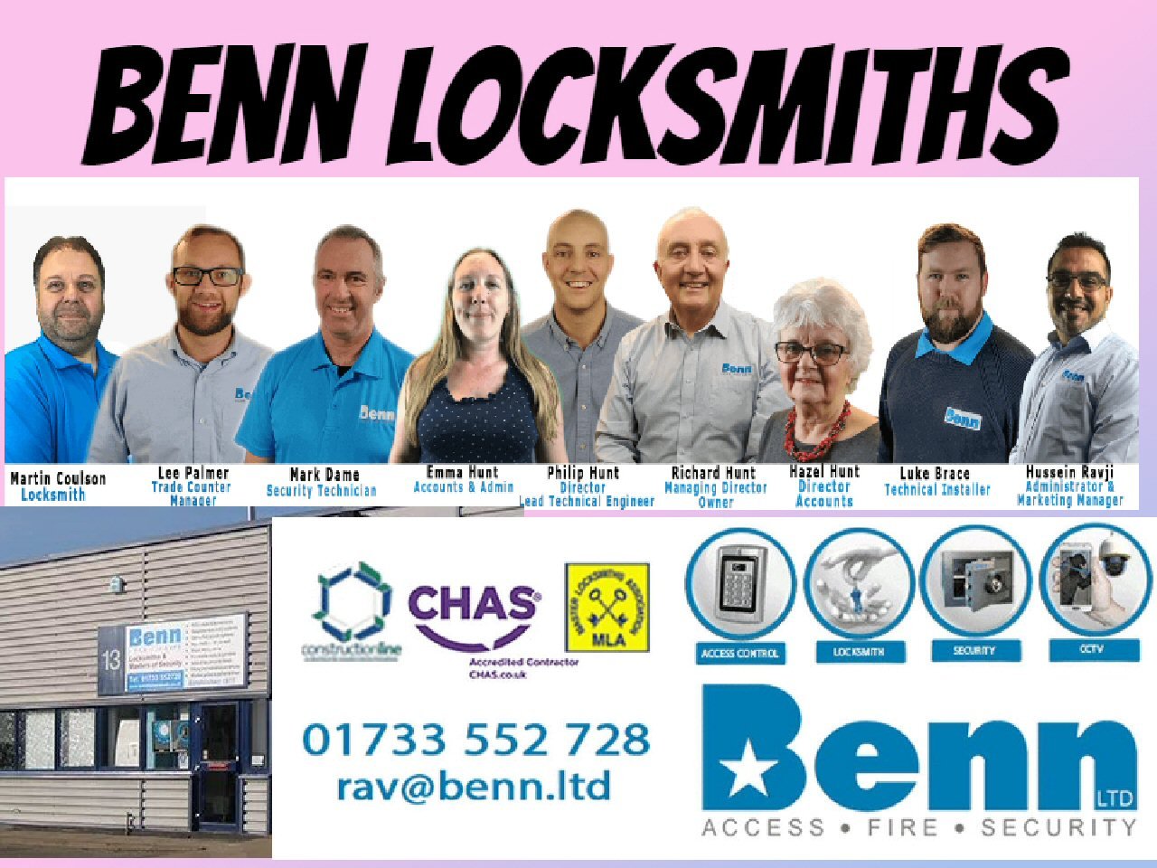 Benn Locksmiths Peterborough